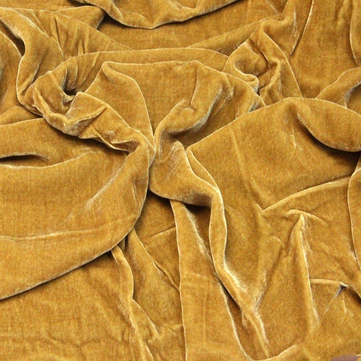 Silk Rayon Velvet Fabric