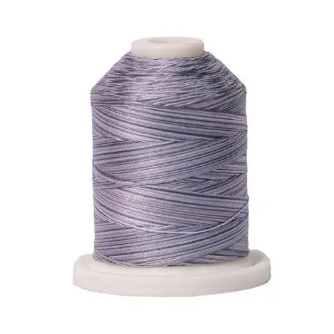 090 Grey Shades Signature Cotton Variegated Thread Mini Spool - 40WT