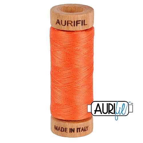 1154 Dusty Orange Aurifil Cotton 80wt Spool