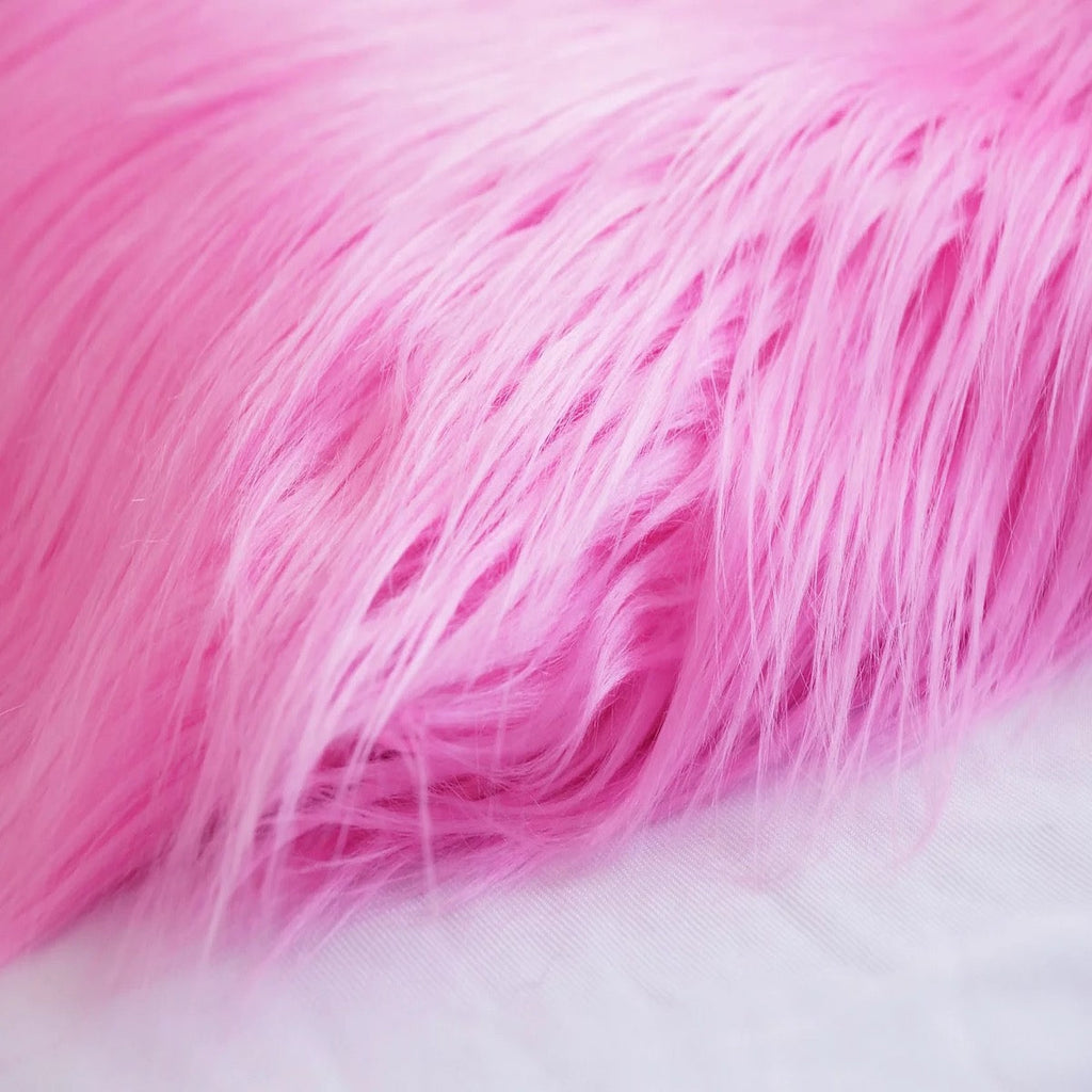Shaggy Long Pile Faux Fur Fabric (4" Pile)