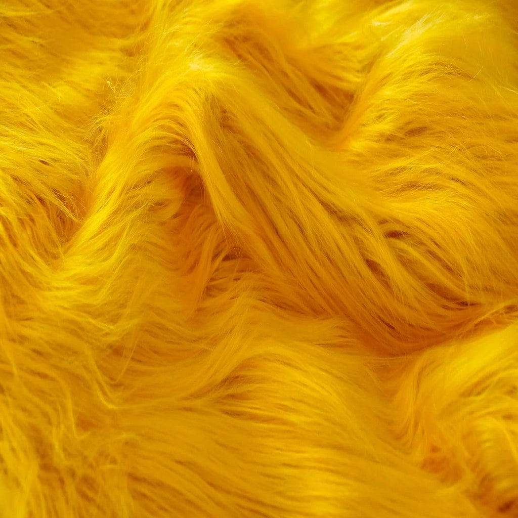 Shaggy Long Pile Faux Fur Fabric (4" Pile)