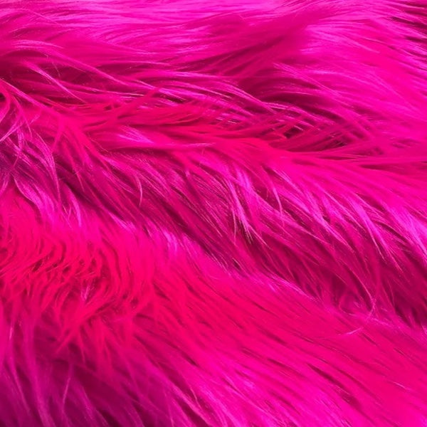 Shaggy Long Pile Faux Fur Fabric (4" Pile)