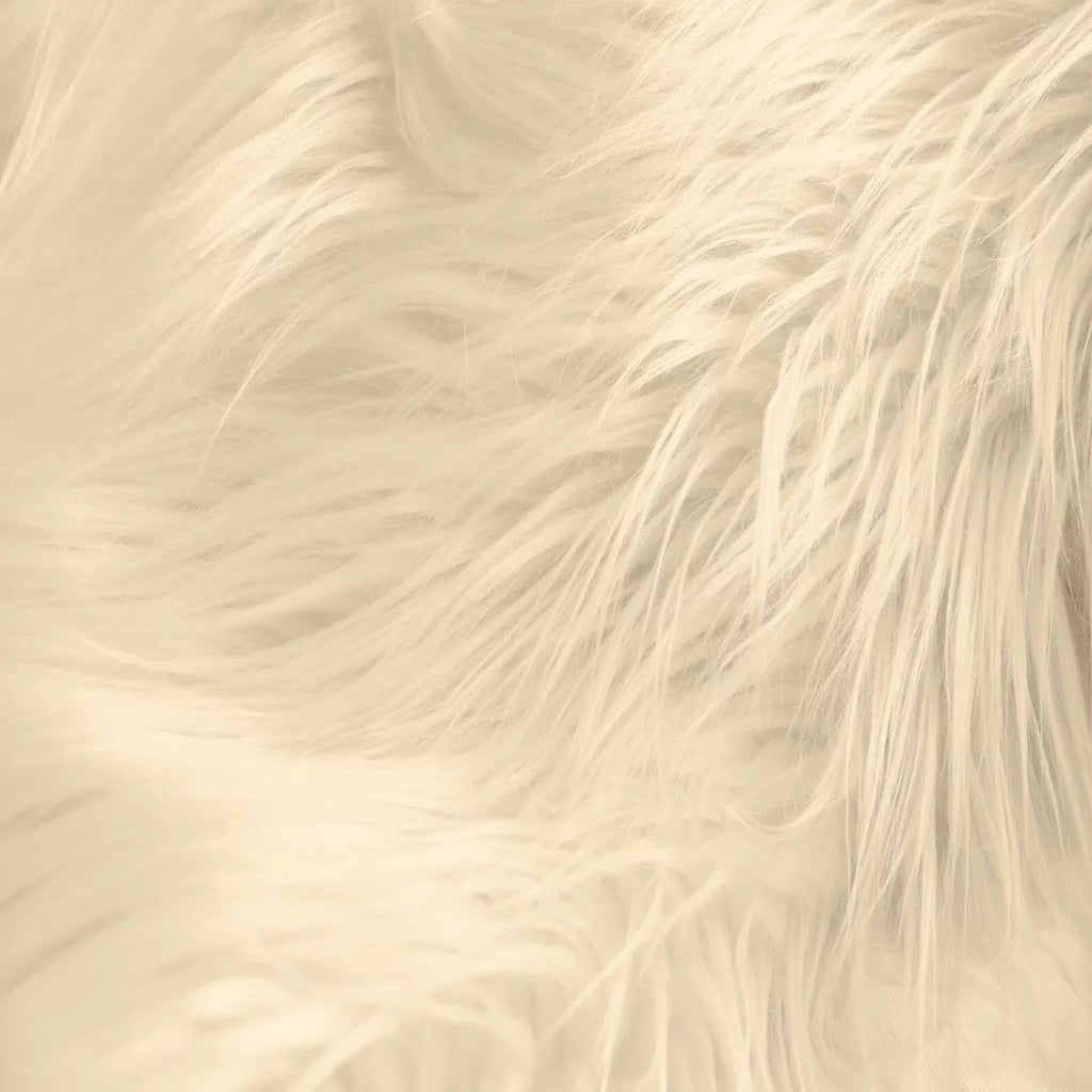 Shaggy Long Pile Faux Fur Fabric (4" Pile)