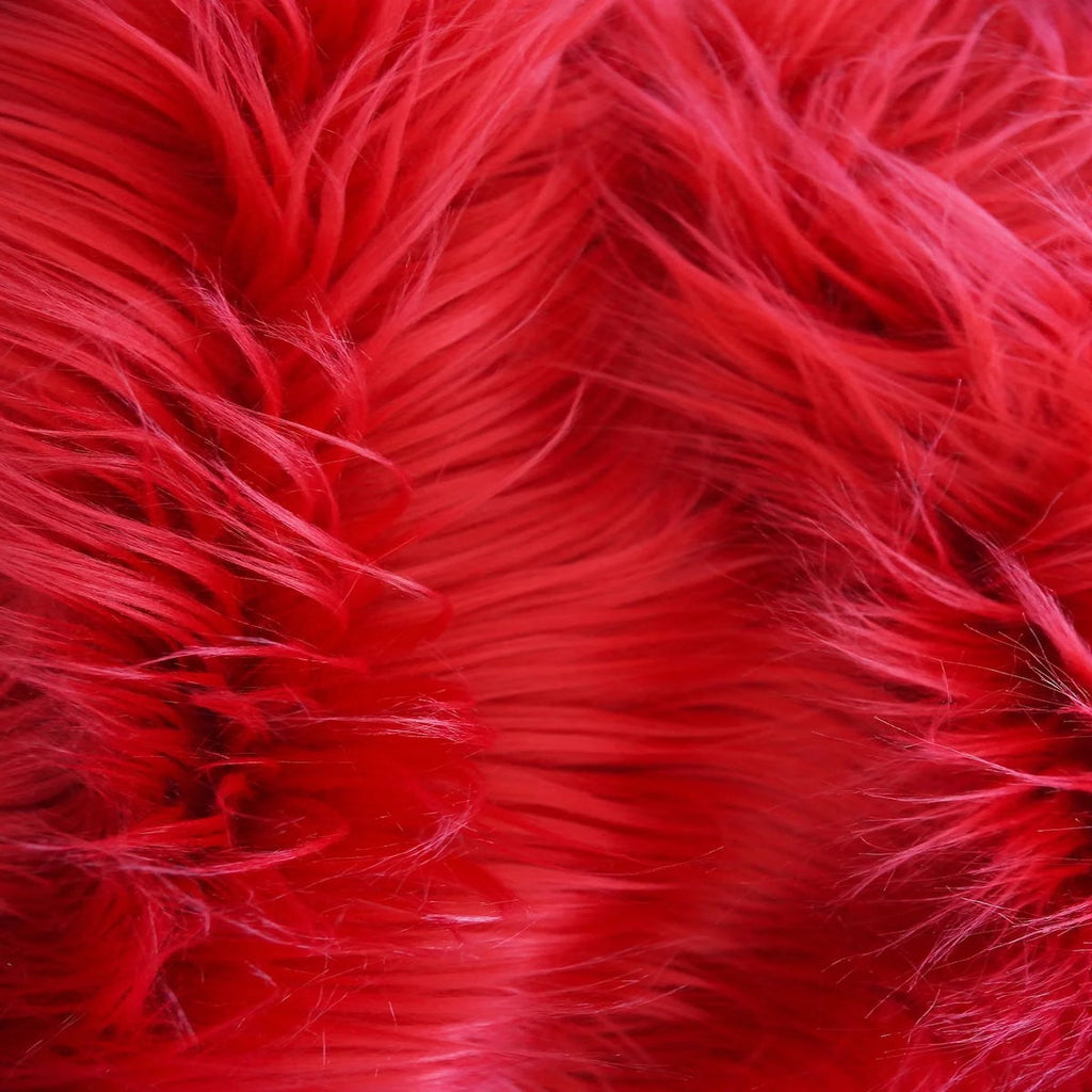 Shaggy Long Pile Faux Fur Fabric (4" Pile)