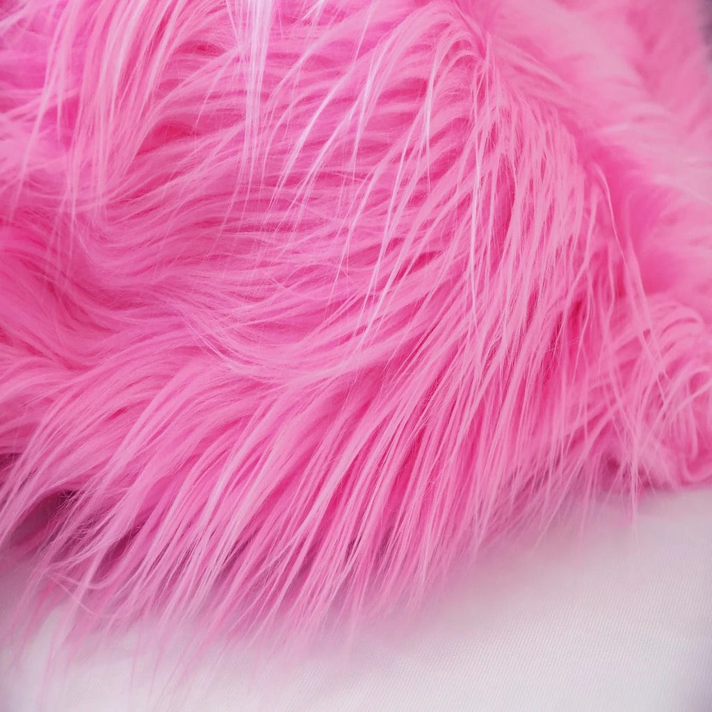Shaggy Long Pile Faux Fur Fabric (4" Pile)