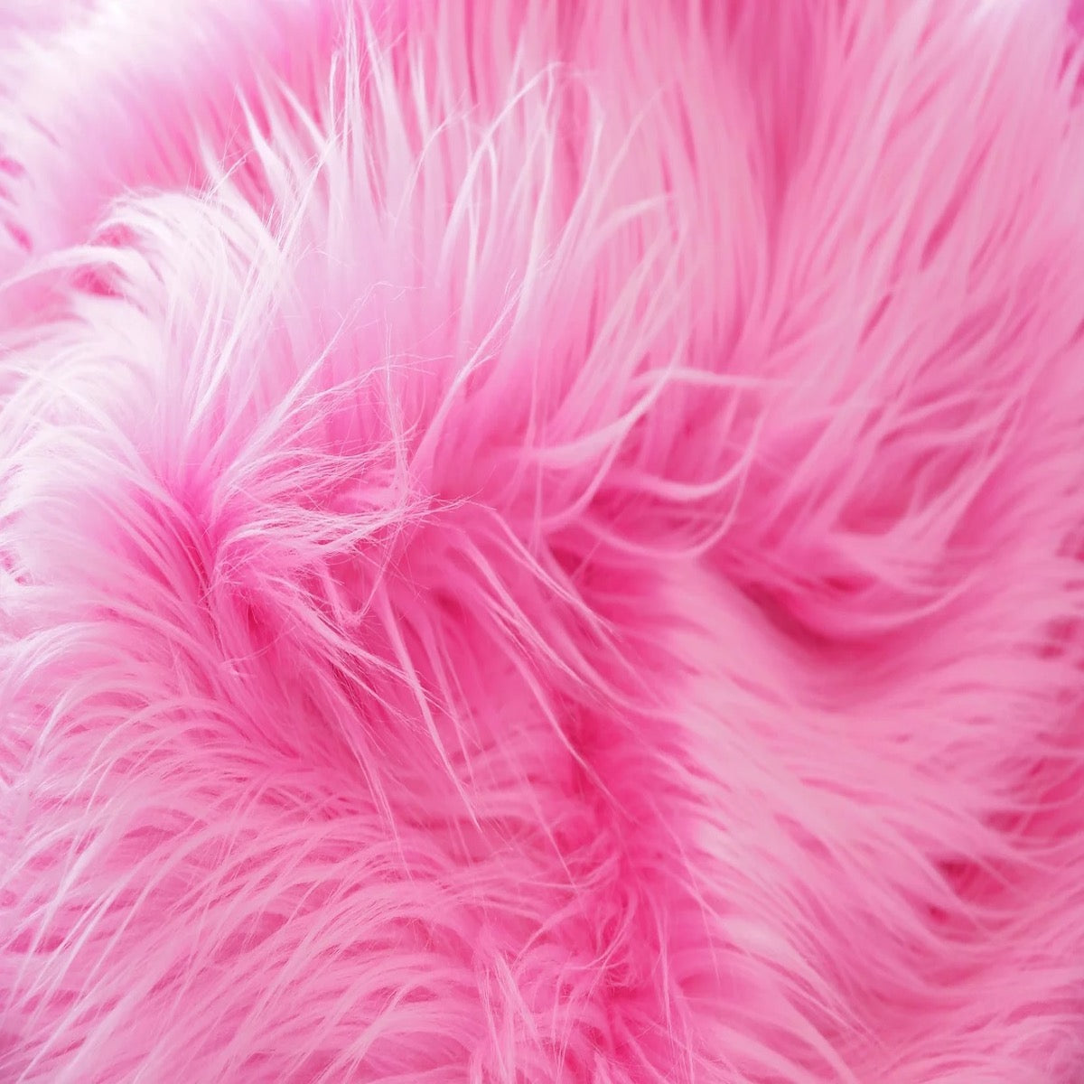 Shaggy Long Pile Faux Fur Fabric (4" Pile)