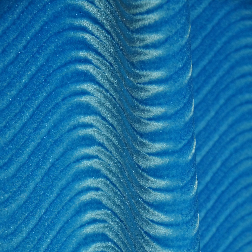 Swirl Velvet Flocking Fabric