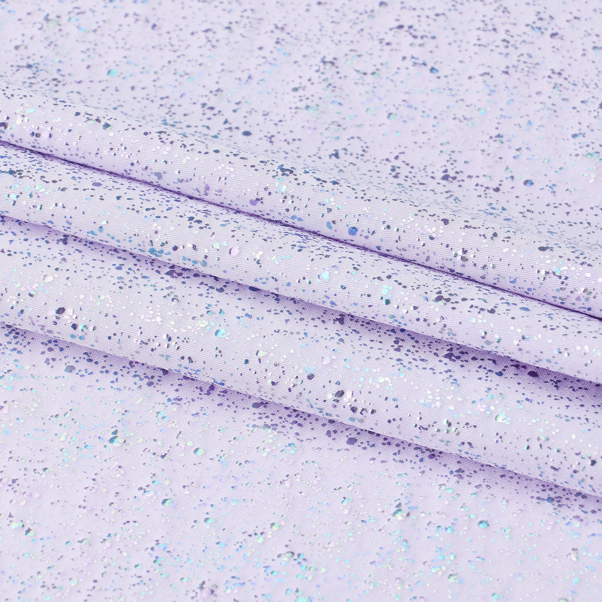 Robins Egg Speckle Spandex Fabric | CDW