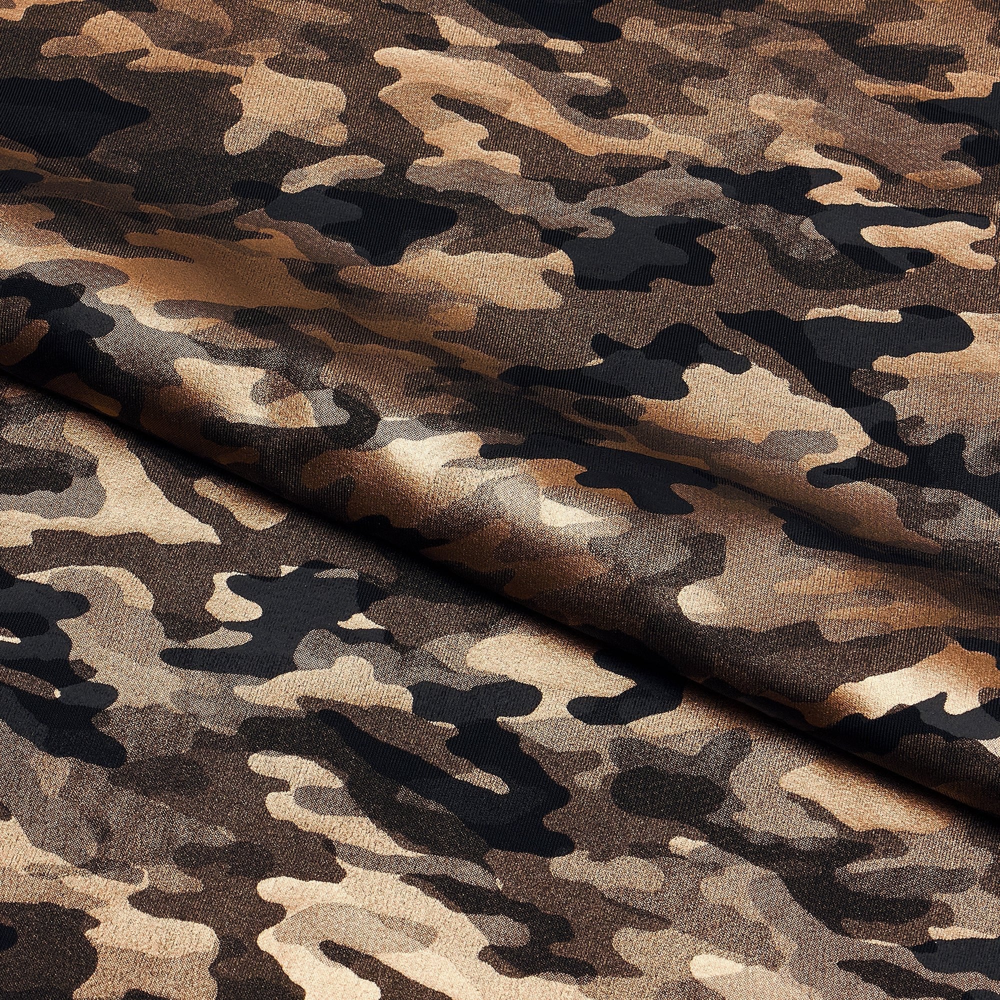 Camo Foil Spandex Fabric | CDW