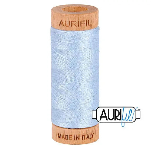 2710 Light Robins Egg Aurifil Cotton 80wt Spool