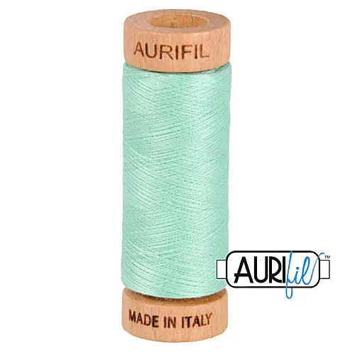 2835 Medium Mint Aurifil Cotton 80wt Spool