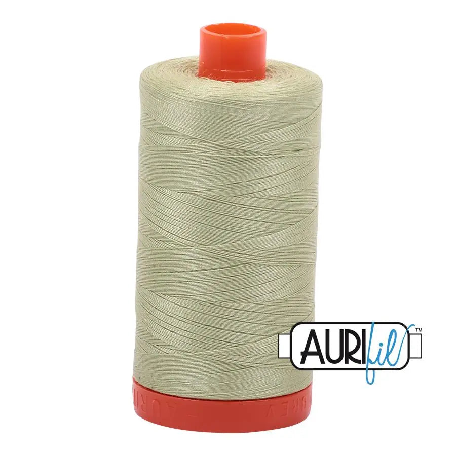 2886 Light Avocado Aurifil Cotton 50wt Large Spool