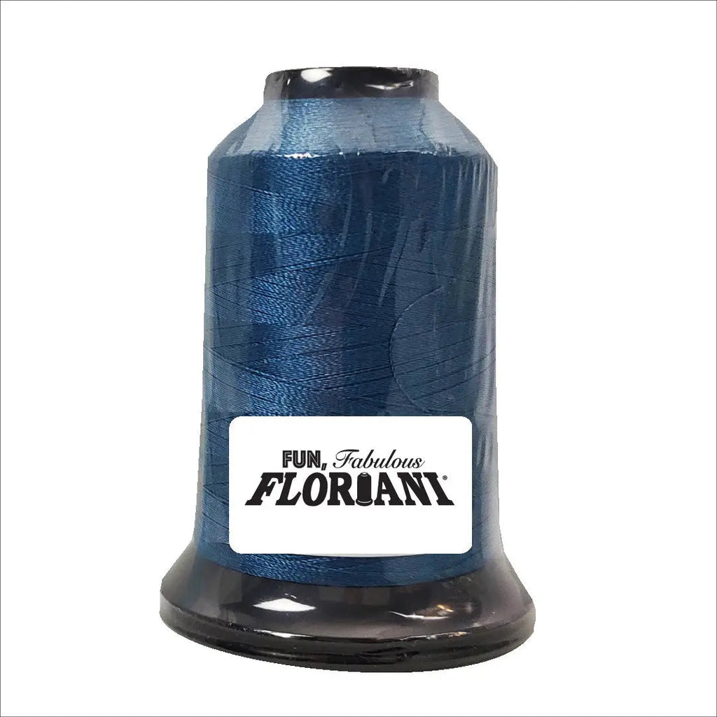 3103 MEDIUM GREEN BLUE - Floriani Thread 40 weight 1000M