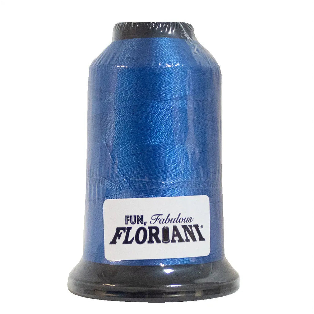 365 MEDIUM BLUE - Floriani Thread 40 weight 1000M