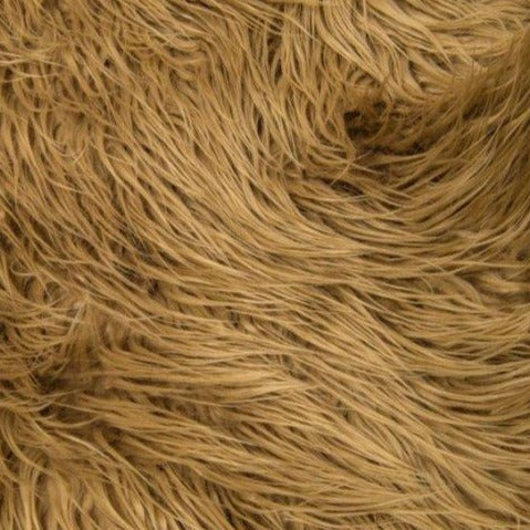 Mongolian Long Pile Faux Fur Fabric