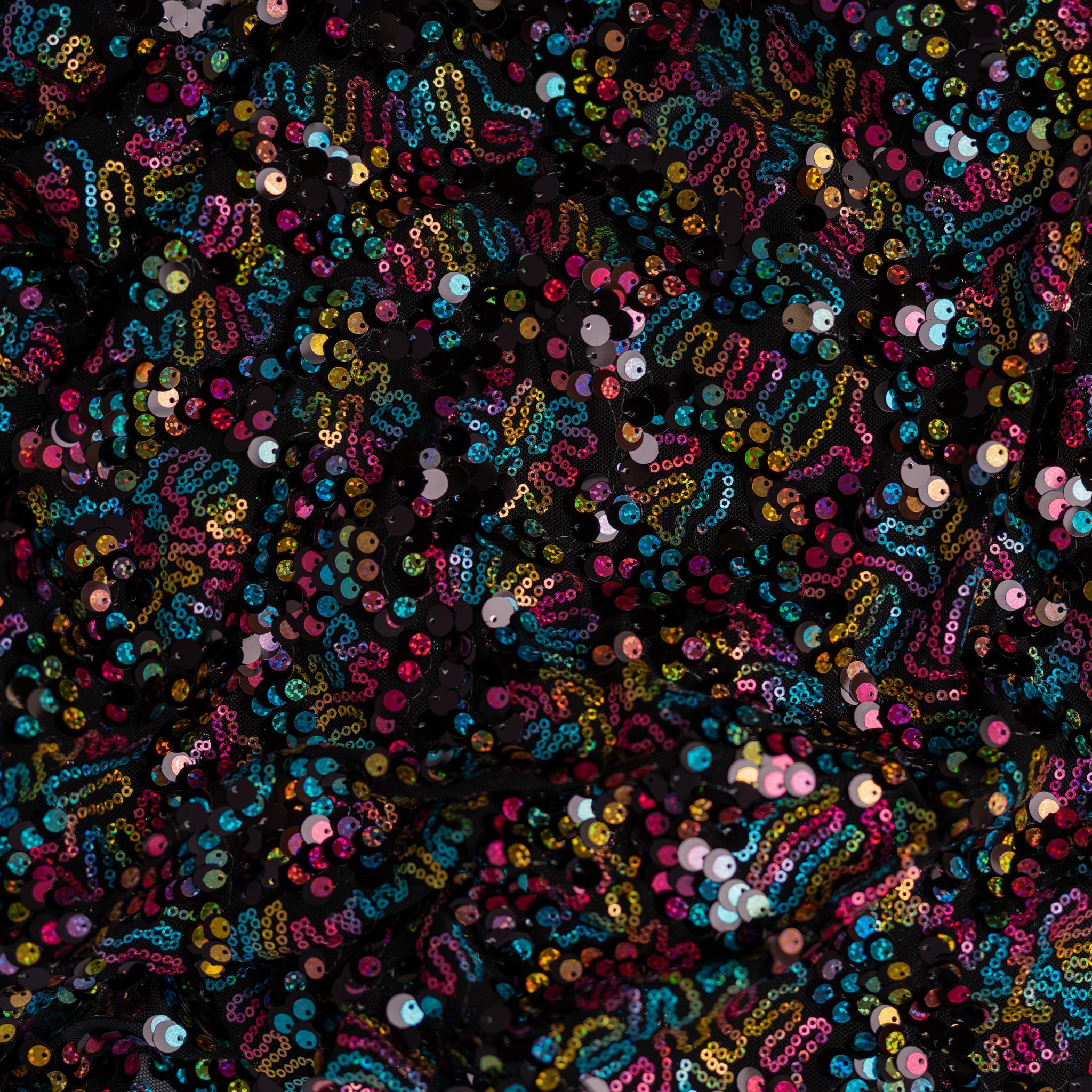 Fame Stretch Mesh Sequin Fabric | CDW