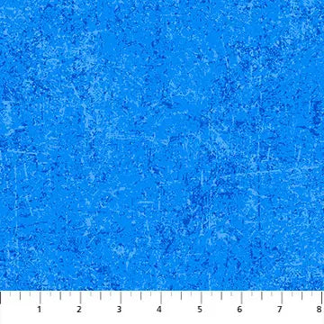 Blue Cornflower Glisten 43"/44" Cotton Fabric Per Yard