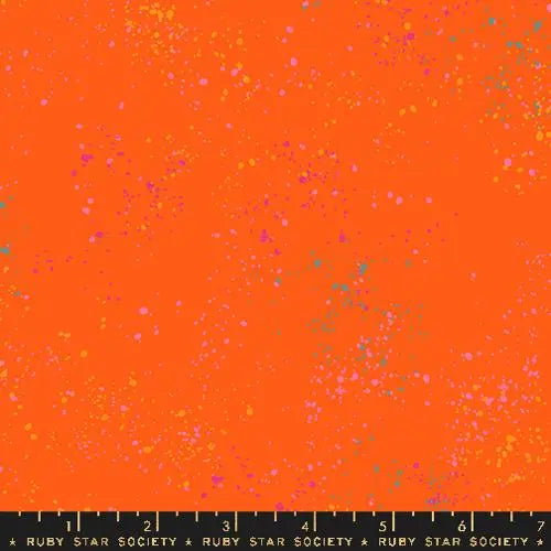 Orange Speckled Goldfish 43"/44" Fabric Per Yard