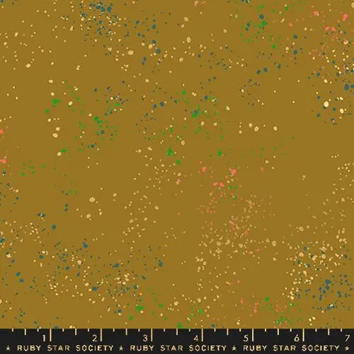 Brown Speckled Metallic Suede 43"/44" Fabric Per Yard