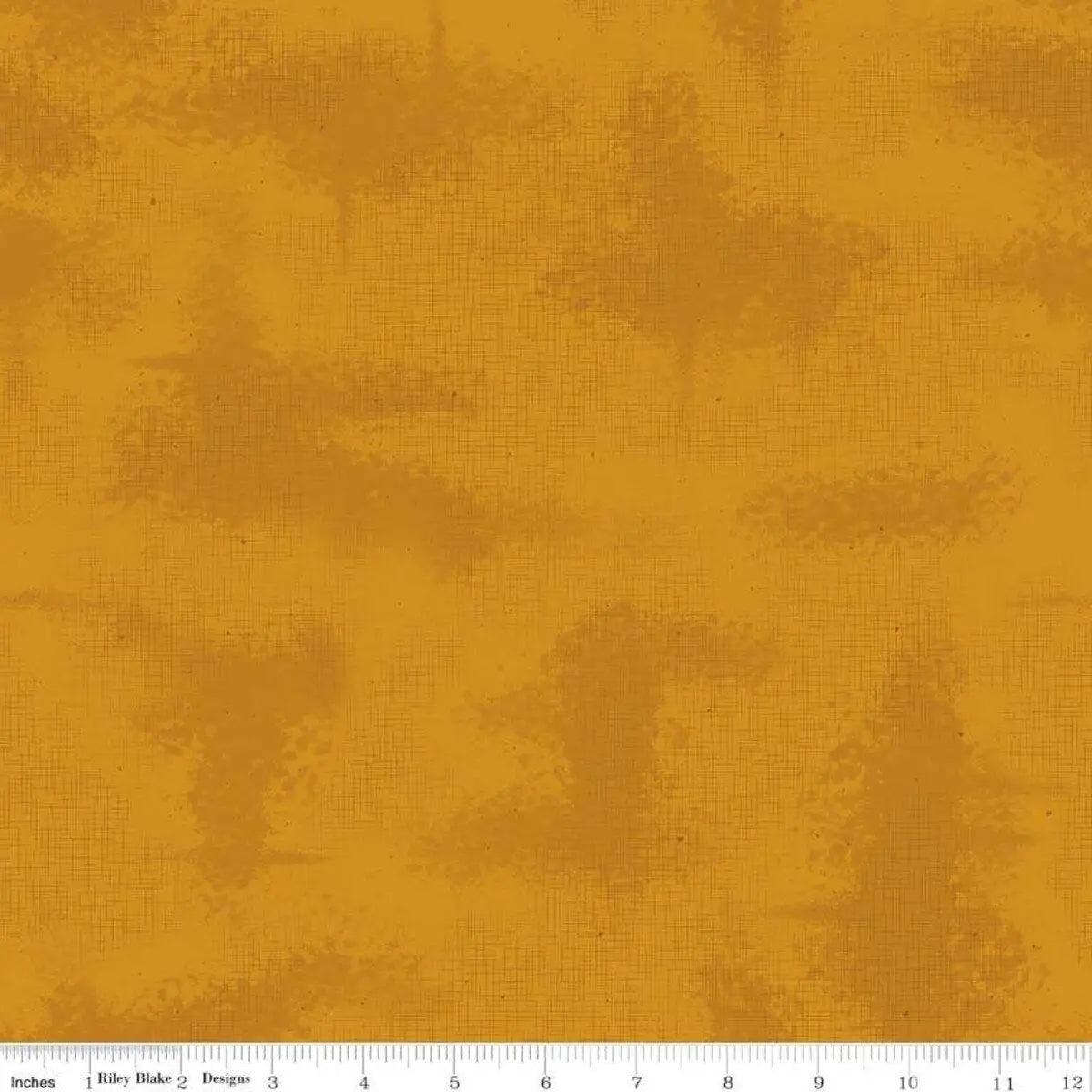 Orange Shabby Butterscotch Cotton 43"/44" Fabric Per Yard