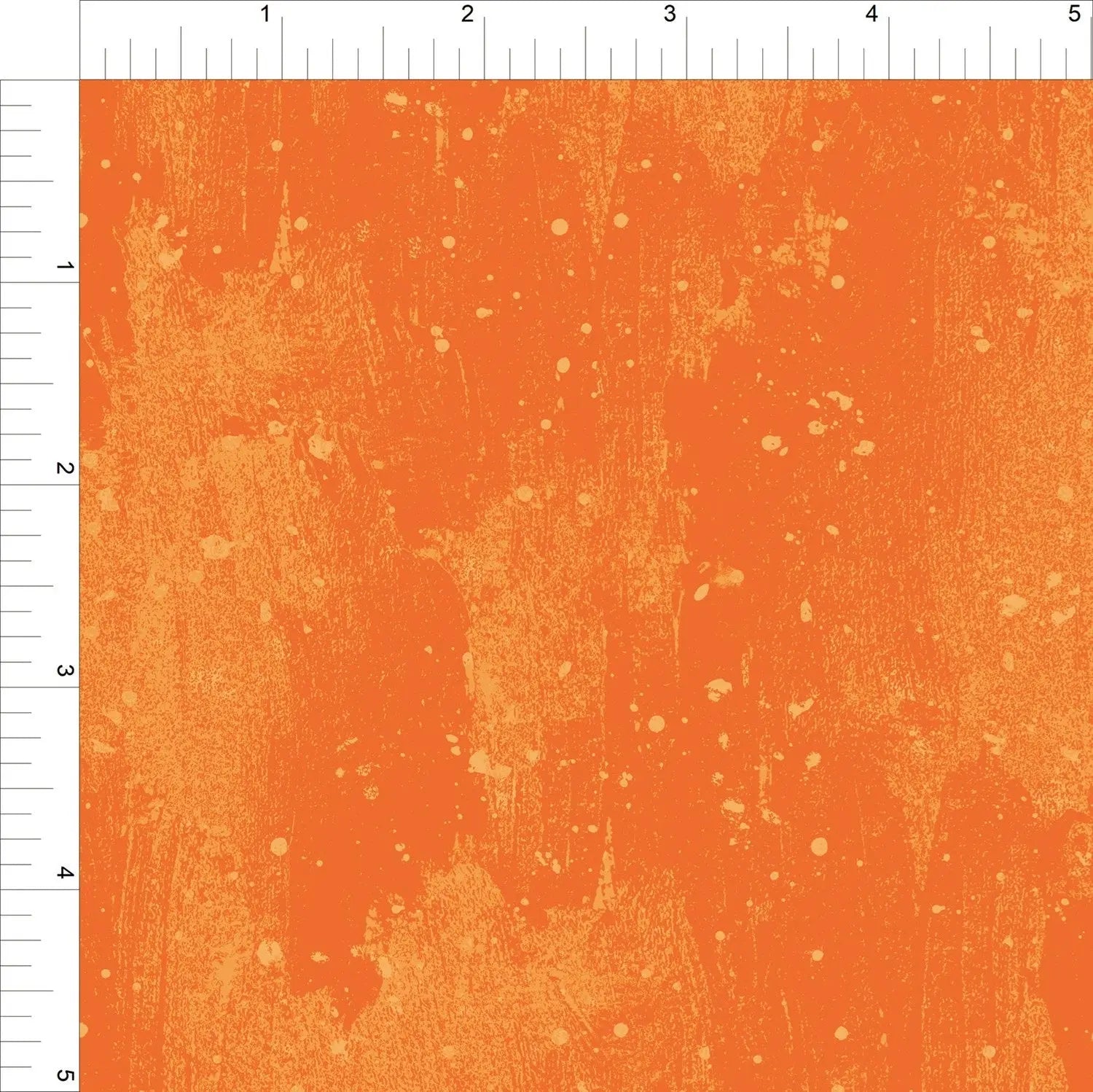 Orange Pearl Shimmer Tonals Cotton 44"/45" Fabric Per Yard