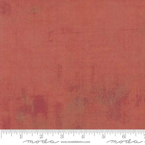 Red Grunge Basics New Rouge 44"/45" Fabric Per Yard