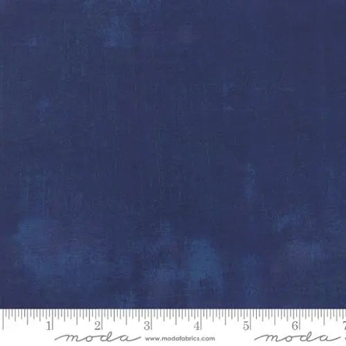Blue Grunge Basics New Navy 44"/45" Fabric Per Yard