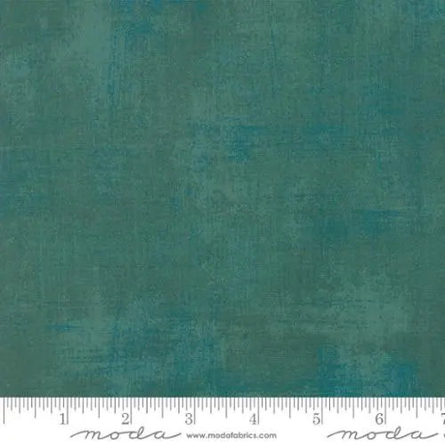 Green Grunge Basics Deep Jade 44"/45" Fabric Per Yard