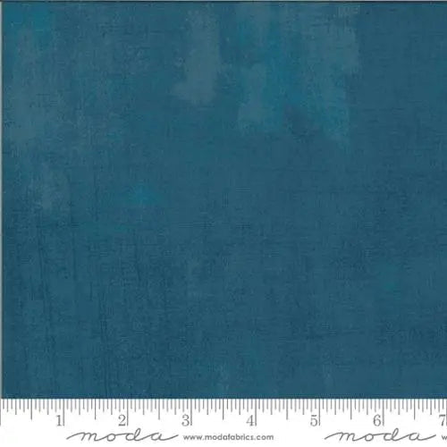 Blue Grunge Basics Blueberry Buckle 44"/45" Fabric Per Yard