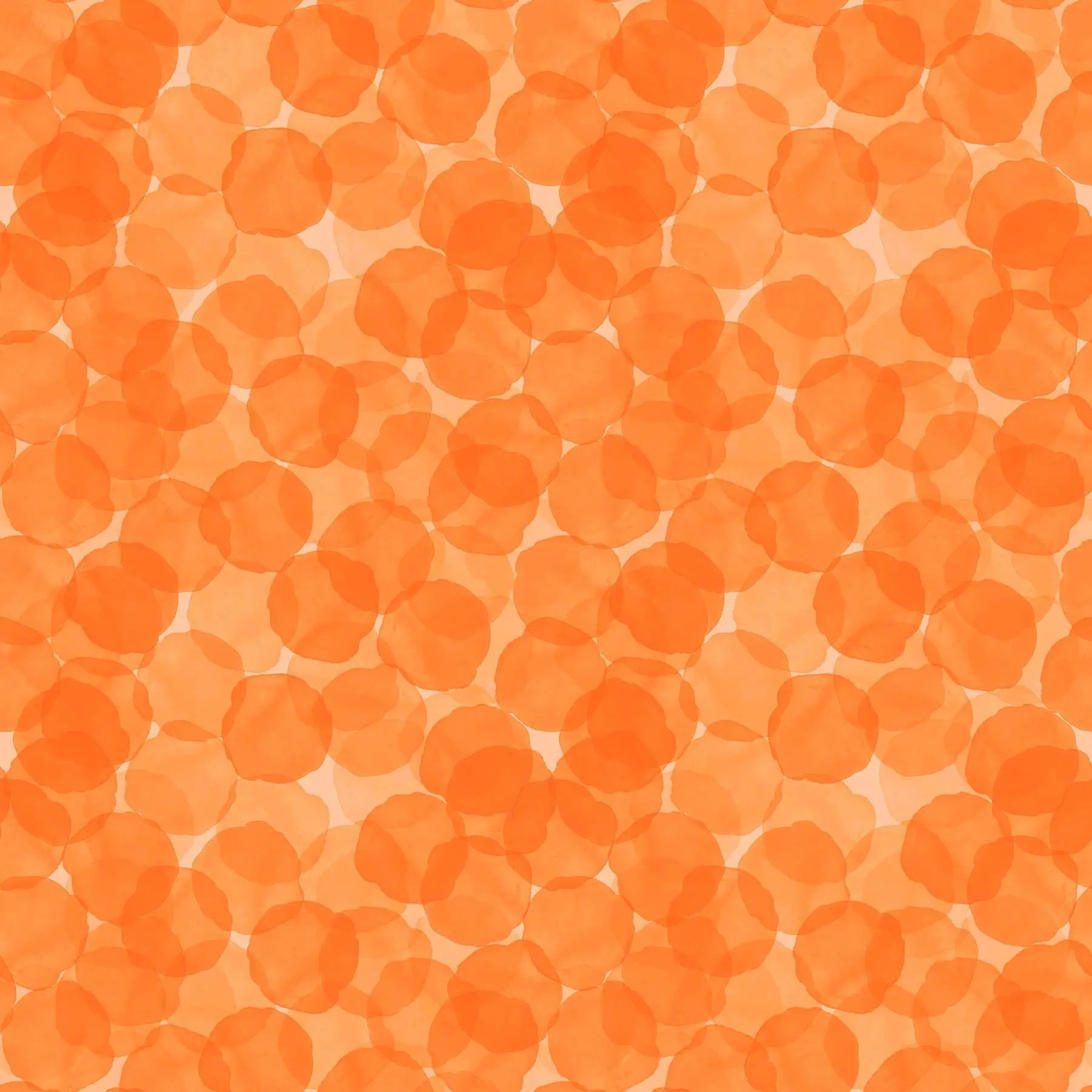 Orangeade Juicy Tonal Trio Cotton 44"/45" Fabric Per Yard