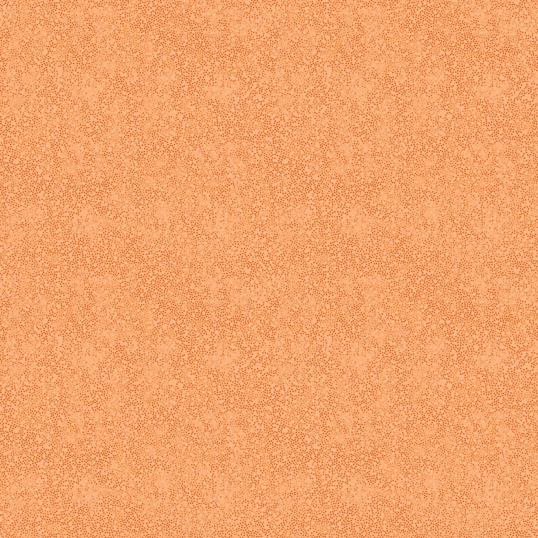 Orange Apricot Ditsy Tonal Trio Cotton 44"/45" Fabric Per Yard