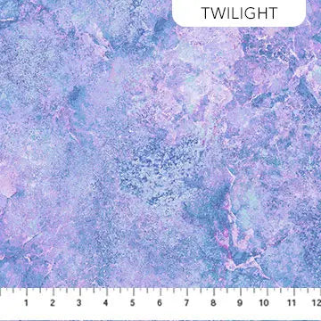 Blue Pink Twilight 26756-470 Cotton 44"/45" Fabric Per Yard