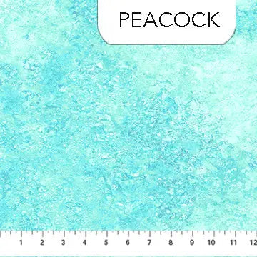 Blue Peacock 26758-66 Cotton 44"/45" Fabric Per Yard