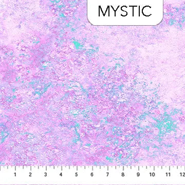 Pink Purple Mystic 26758-88 Cotton 44"/45" Fabric Per Yard