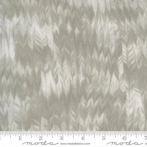 Grey Botanicals Vintage 44"/45" Fabric Per Yard