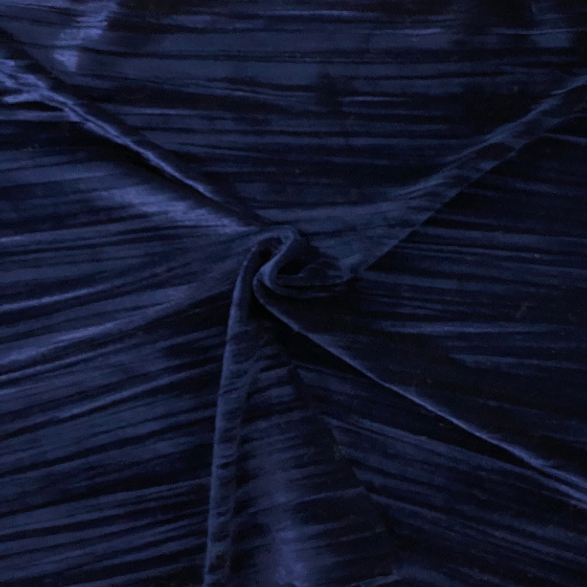 Crinkle Stretch Velvet Fabric