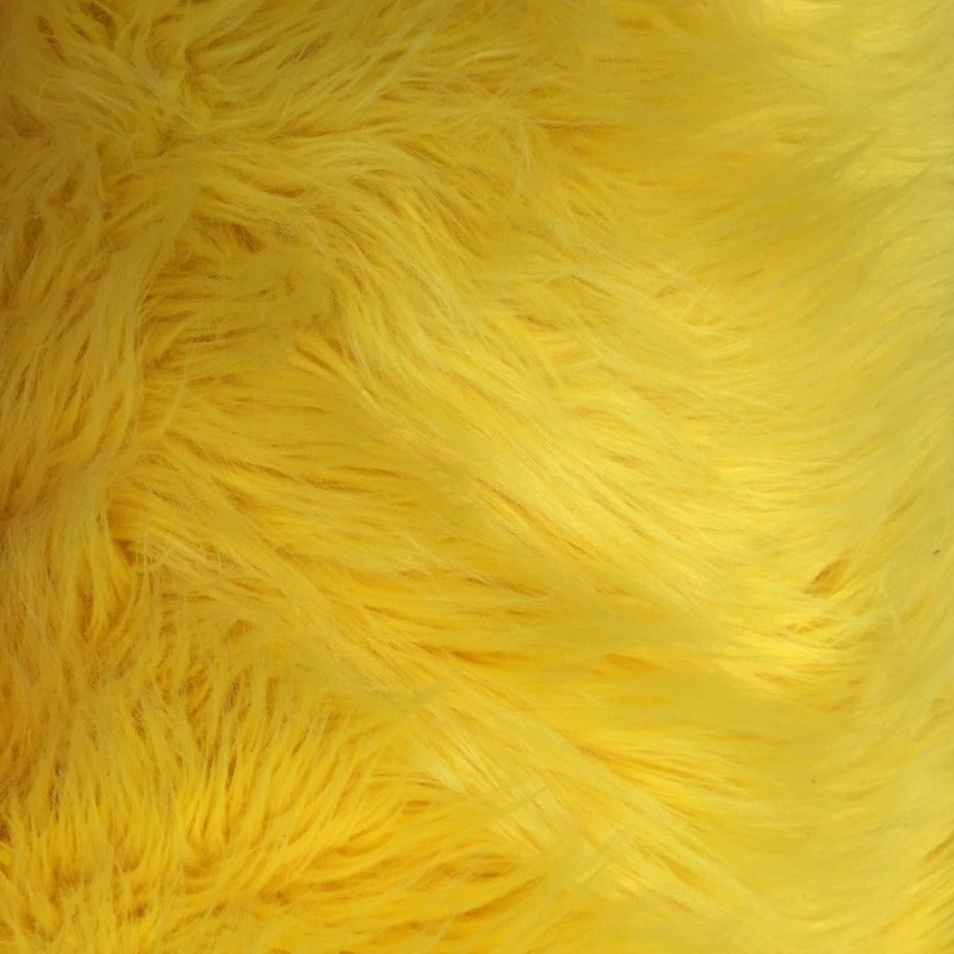 Luxury Long Pile Shaggy Faux Fur Fabric