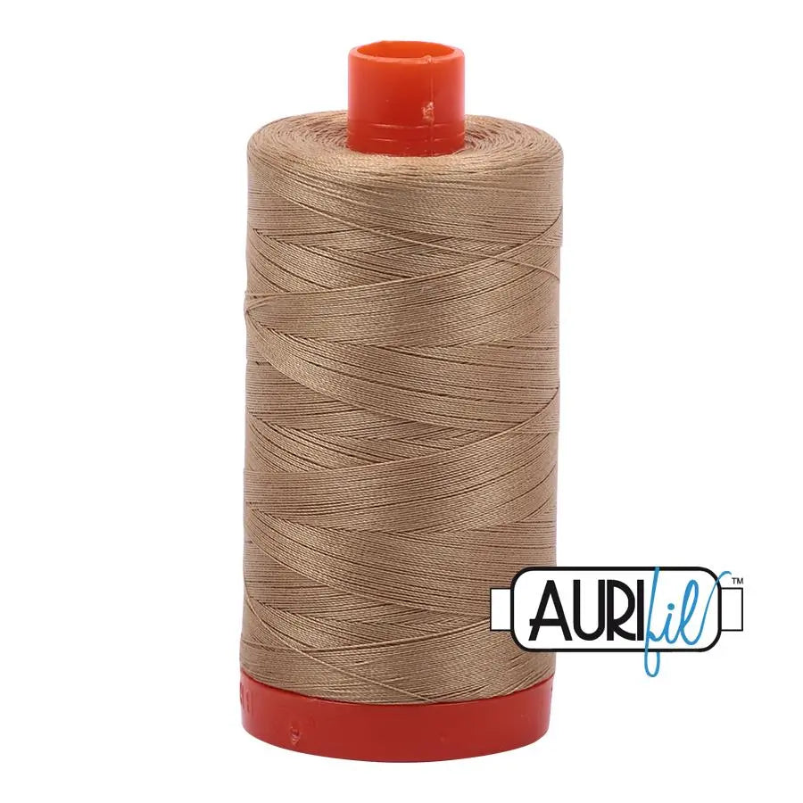 5010 Blond Beige Aurifil Cotton 50wt Large Spool
