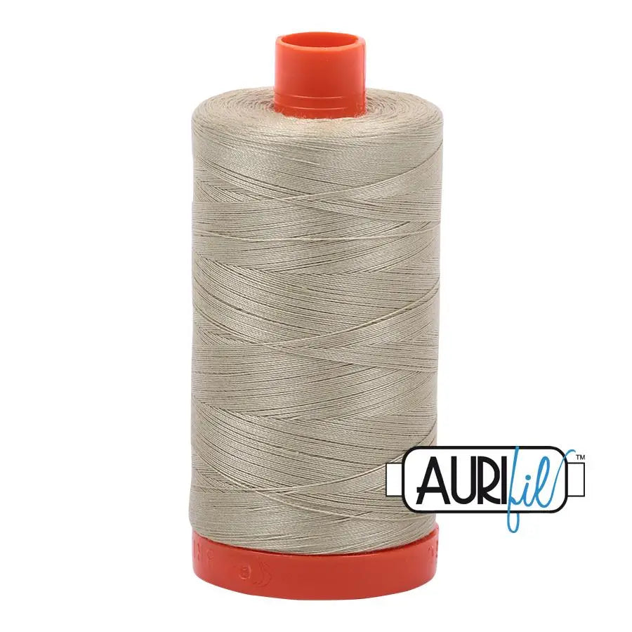 5020 Light Military Green Aurifil Cotton 50wt Large Spool