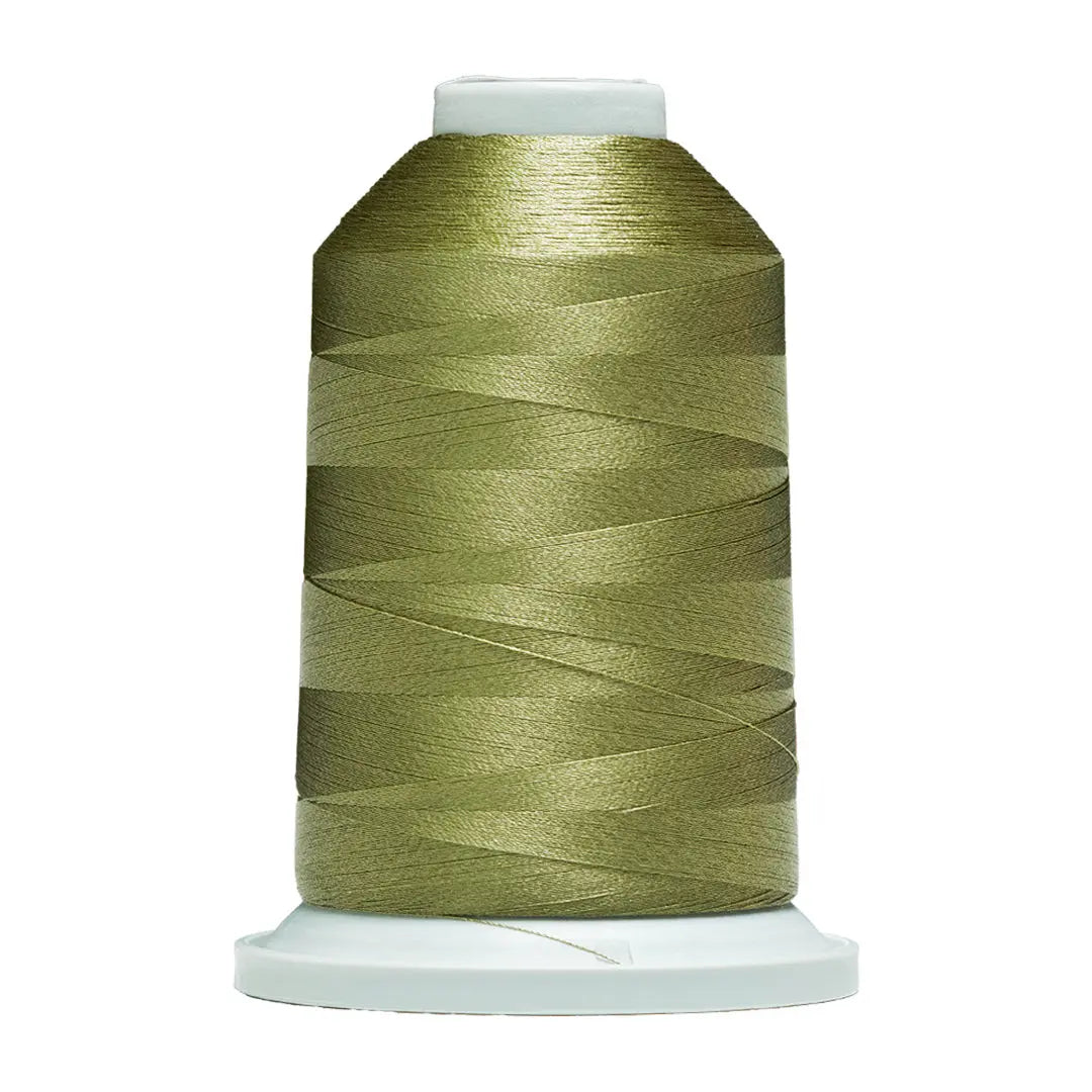 60451 Bagby Green Glide Polyester Thread - 5,500 yards King Spool