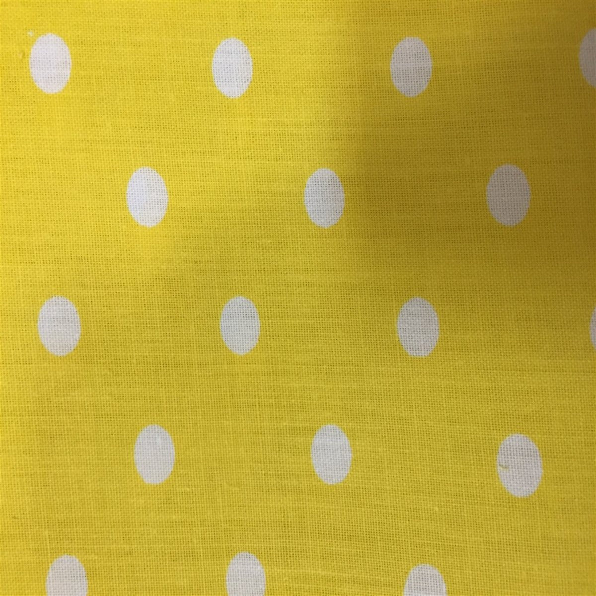 Small Polka Dot Print Poly Cotton Fabric