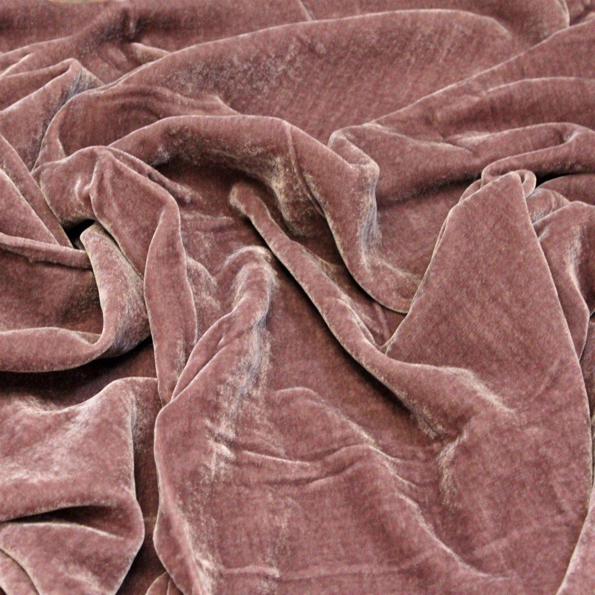 Silk Rayon Velvet Fabric