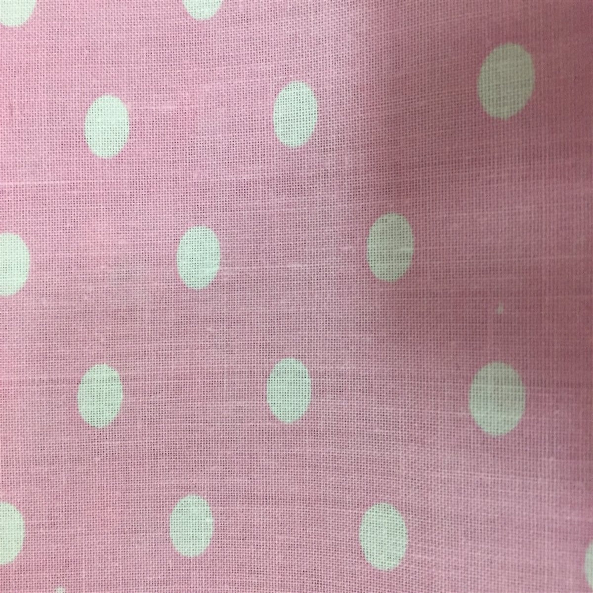 Small Polka Dot Print Poly Cotton Fabric