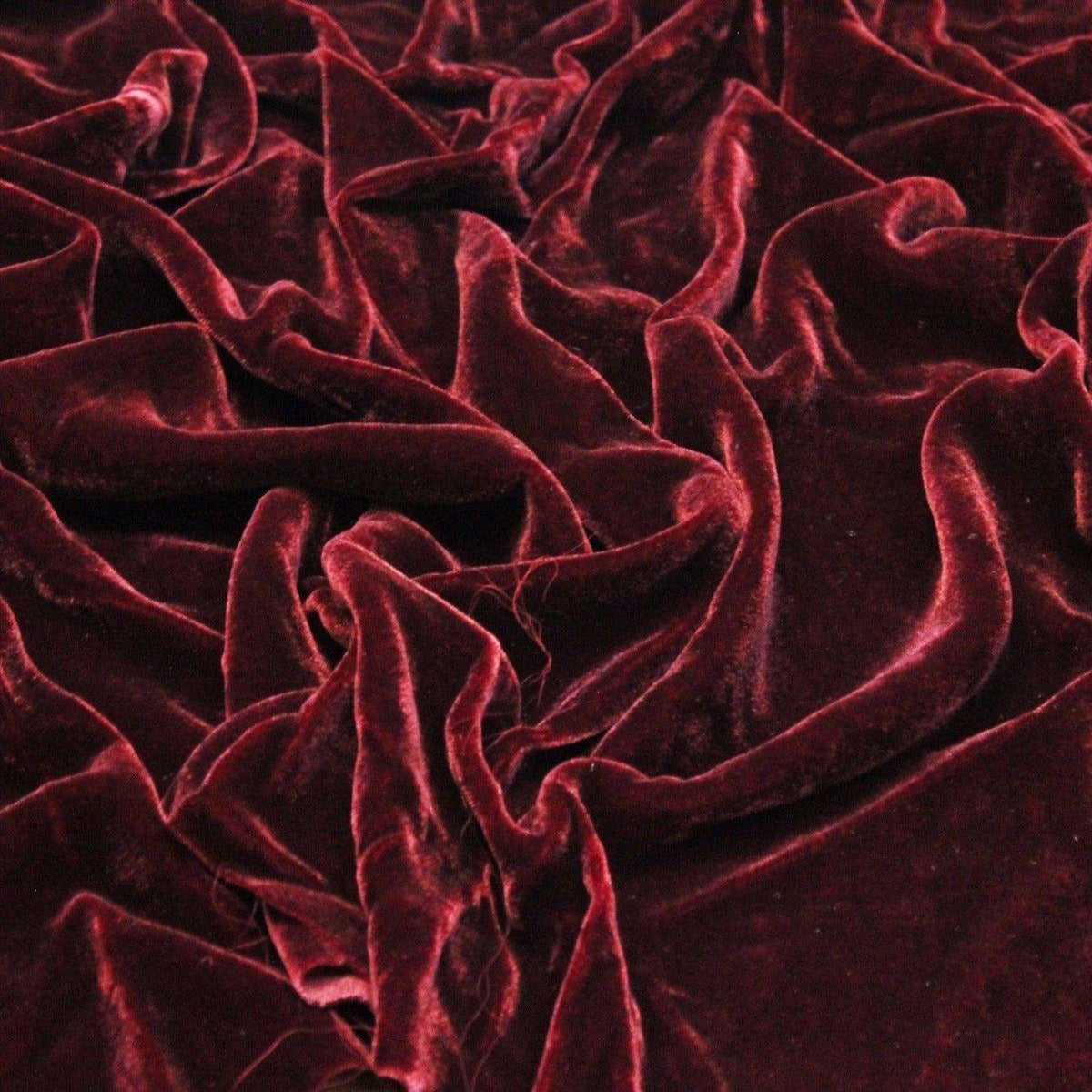 Silk Rayon Velvet Fabric