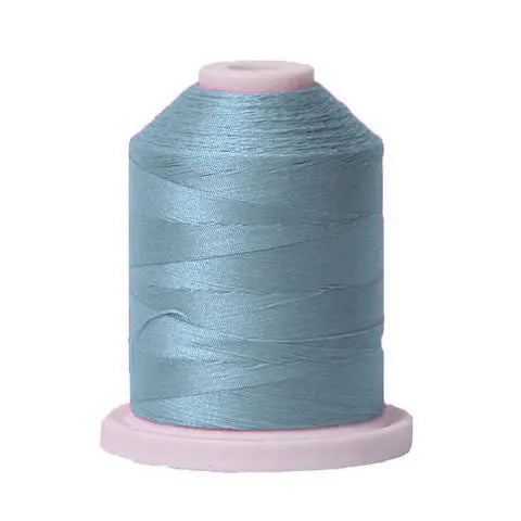804 Crystal Blue Signature Cotton Thread Mini Spool - 50WT