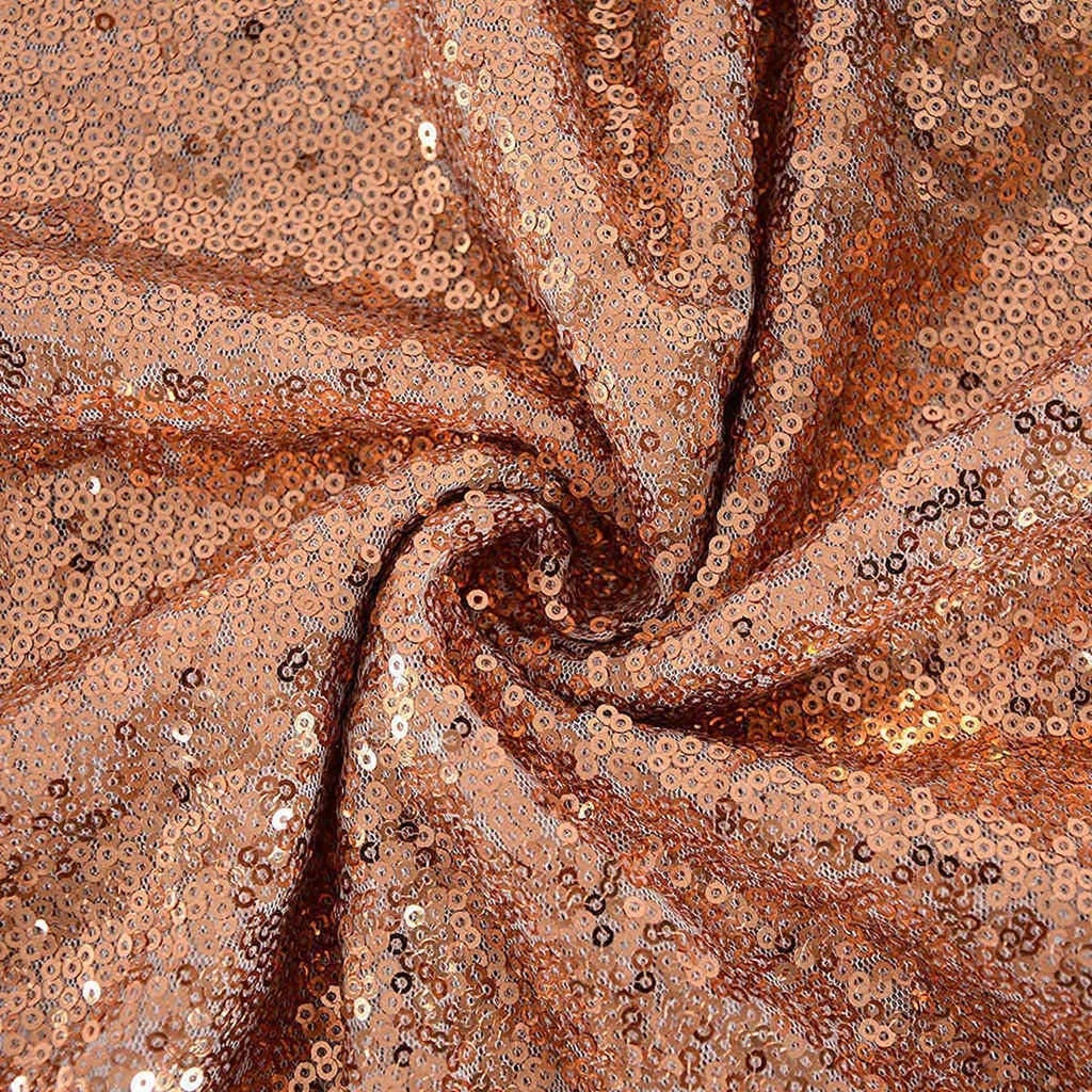 Mini Disc All Over Sequin Fabric