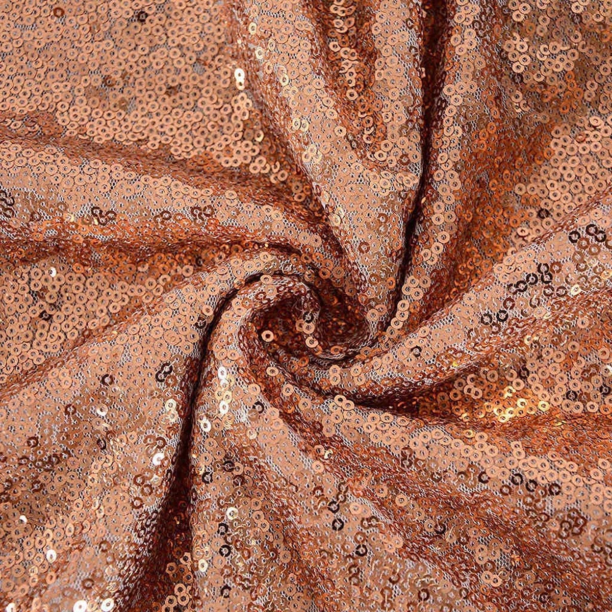 Mini Disc All Over Sequin Fabric