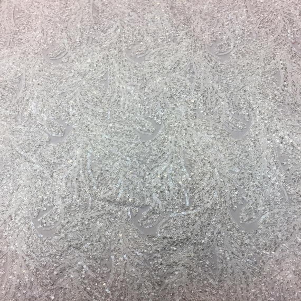 Cozy Pop Thread Floral Sequins Fabric