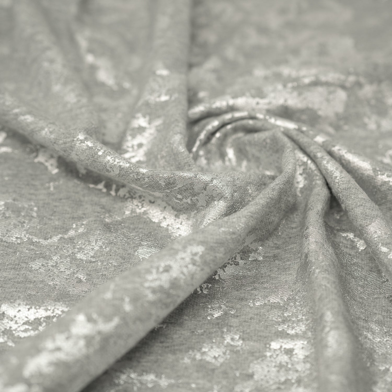 Cloud 9 Foil Printed Brushed Terry Fleece Fabric | CDW