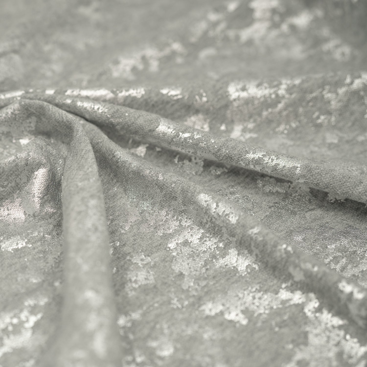 Cloud 9 Foil Printed Brushed Terry Fleece Fabric | CDW